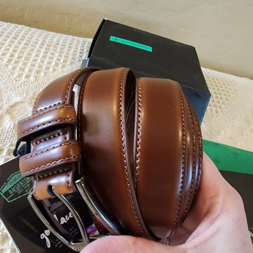 Mio Marino Men Genuine Leather 58